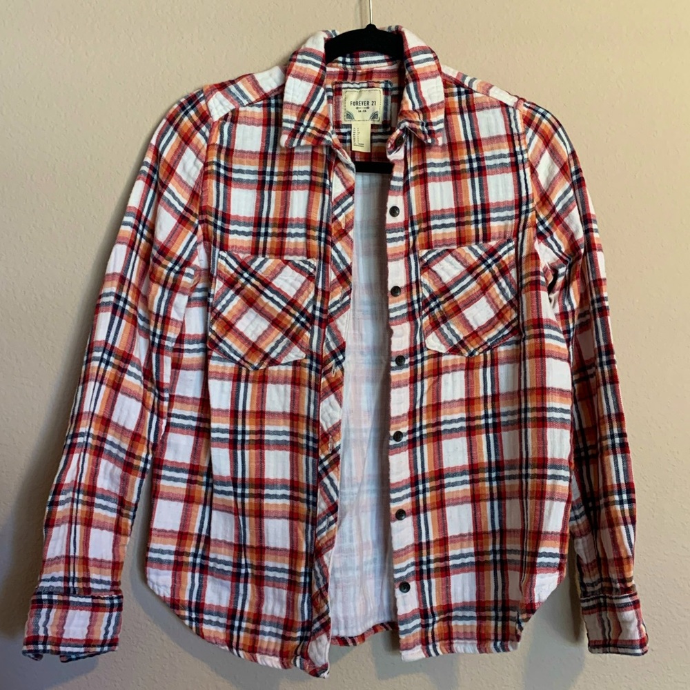 FOREVER 21 FLANNEL - Picture 1 of 4